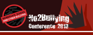 No 2 Bullying Conference Logo